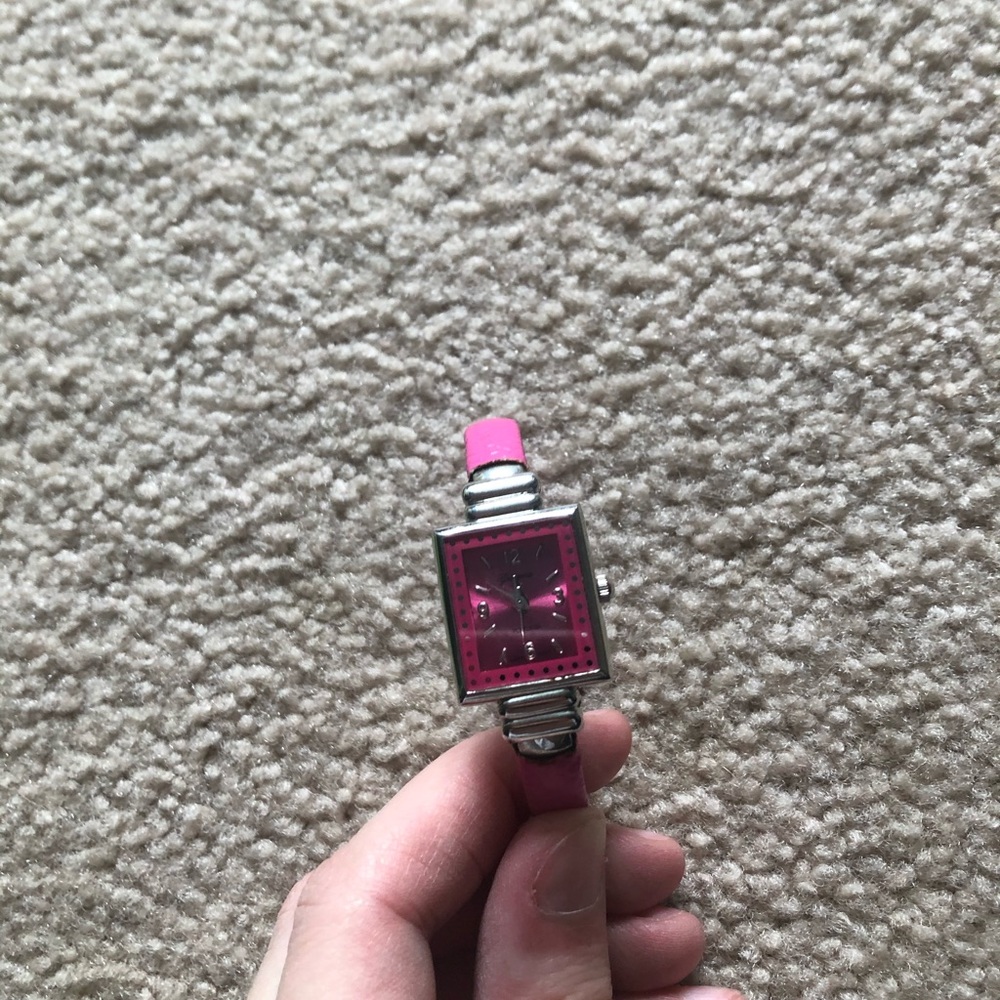 Pink watch